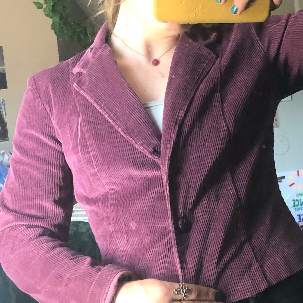 Purple Corduroy Jacket